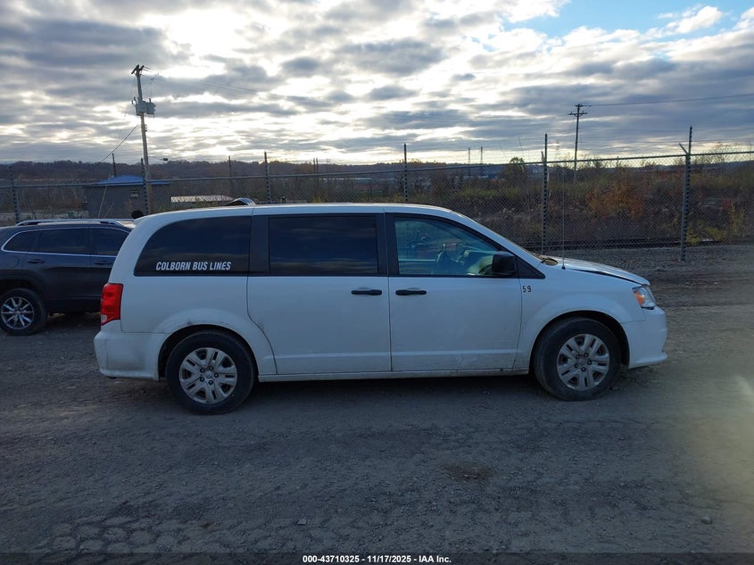 2019 Dodge Grand Caravan Se VIN: 2C4RDGBG9KR505137 Lot: 43710325