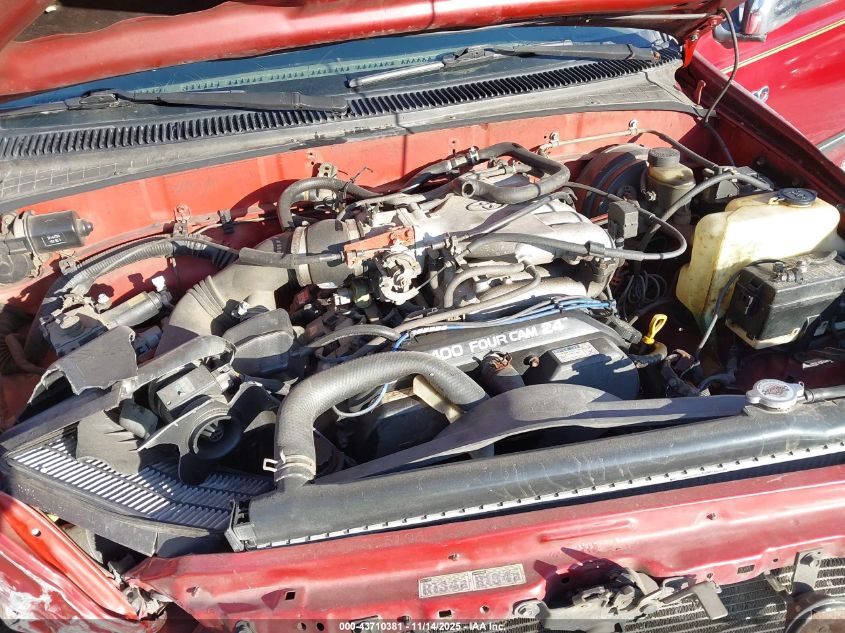 1995 Toyota T100 Xtracab Sr5 VIN: JT4VD22F5S0016298 Lot: 43710381