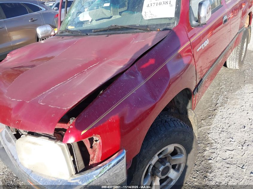 1995 Toyota T100 Xtracab Sr5 VIN: JT4VD22F5S0016298 Lot: 43710381