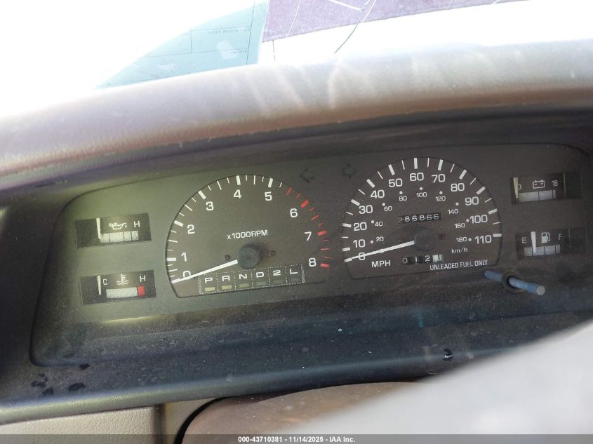 1995 Toyota T100 Xtracab Sr5 VIN: JT4VD22F5S0016298 Lot: 43710381