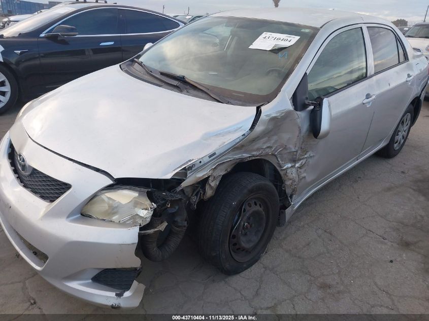 2009 Toyota Corolla Le VIN: JTDBL40E39J050403 Lot: 43710404