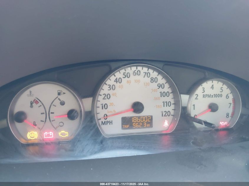 2004 Saturn Ion 3 VIN: 1G8AL52F04Z135257 Lot: 43710423