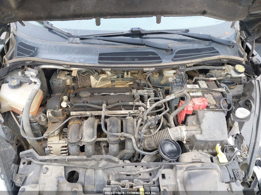 2018 Ford Fiesta Se VIN: 3FADP4BJ9JM111225 Lot: 43710476