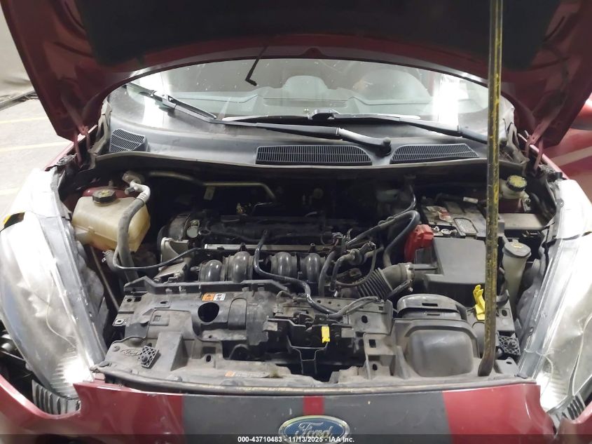 2017 Ford Fiesta Se VIN: 3FADP4EJ4HM104284 Lot: 43710483