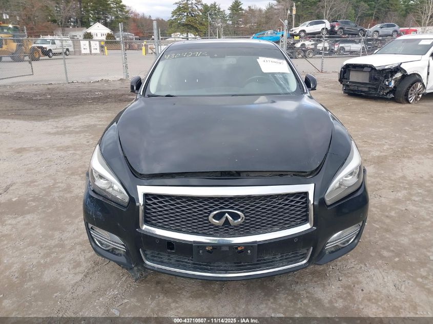 2015 Infiniti Q70 3.7X VIN: JN1BY1AR9FM562097 Lot: 43710507