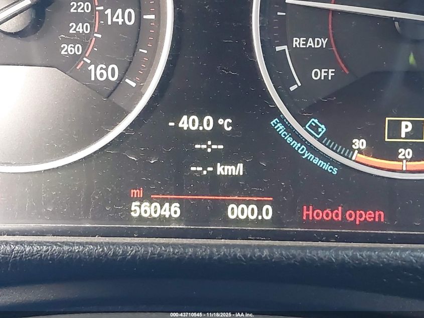 2014 BMW 435I VIN: WBA3R1C53EK191969 Lot: 43710545