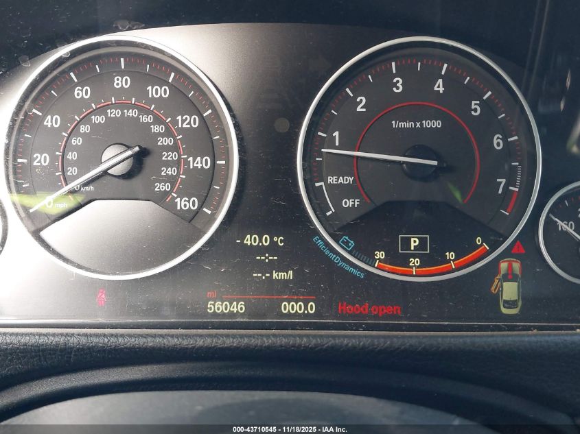 2014 BMW 435I VIN: WBA3R1C53EK191969 Lot: 43710545