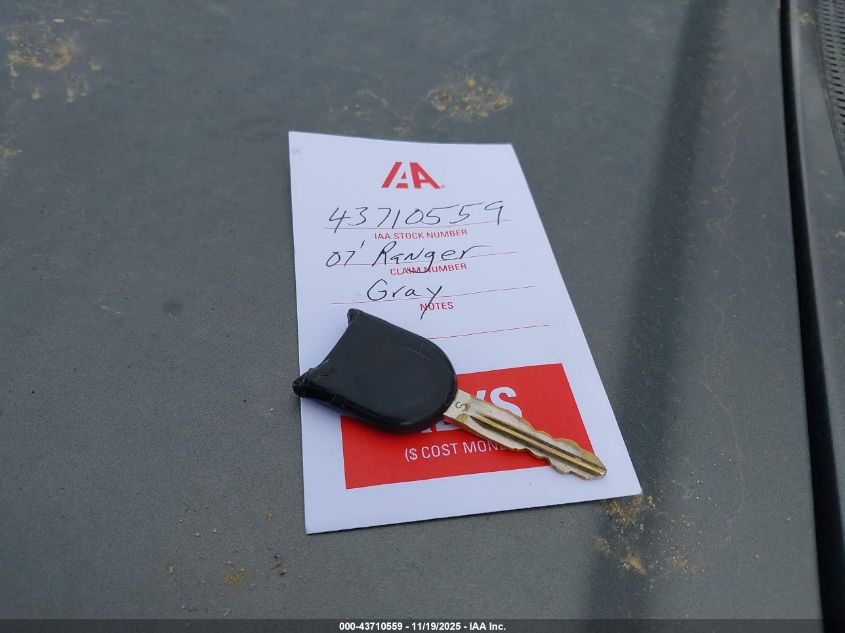 2007 Ford Ranger Sport/Stx/Xlt VIN: 1FTYR44U57PA68020 Lot: 43710559