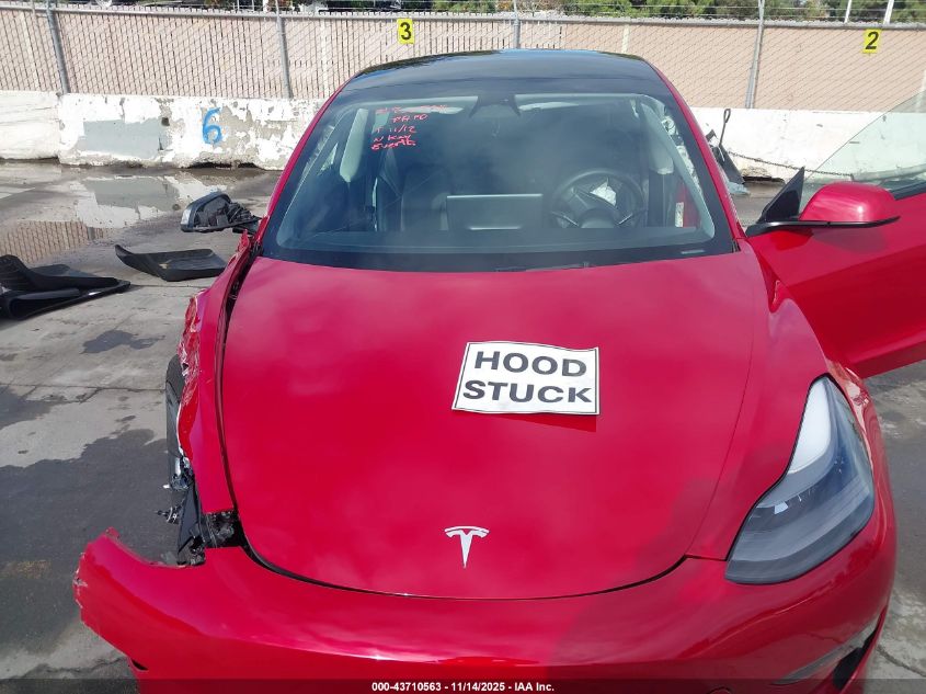 2023 Tesla Model 3 Rear-Wheel Drive VIN: 5YJ3E1EA5PF704986 Lot: 43710563