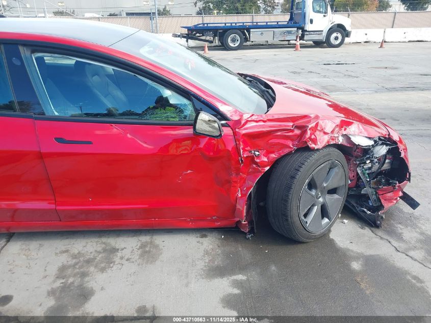 2023 Tesla Model 3 Rear-Wheel Drive VIN: 5YJ3E1EA5PF704986 Lot: 43710563