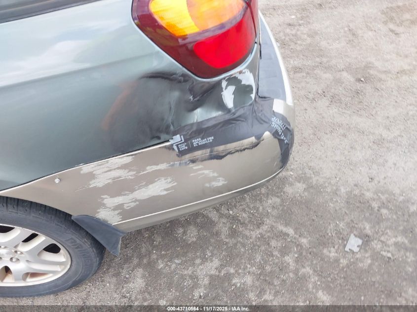 2001 Subaru Outback VIN: 4S3BH675X16606605 Lot: 43710564