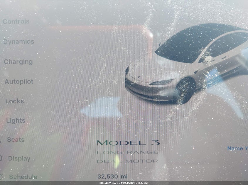 2024 Tesla Model 3 Long Range Dual Motor All-Wheel Drive VIN: 5YJ3E1EB3RF801373 Lot: 43710572