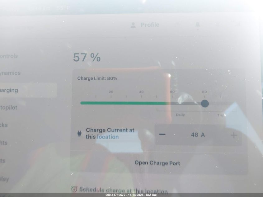 2024 Tesla Model 3 Long Range Dual Motor All-Wheel Drive VIN: 5YJ3E1EB3RF801373 Lot: 43710572
