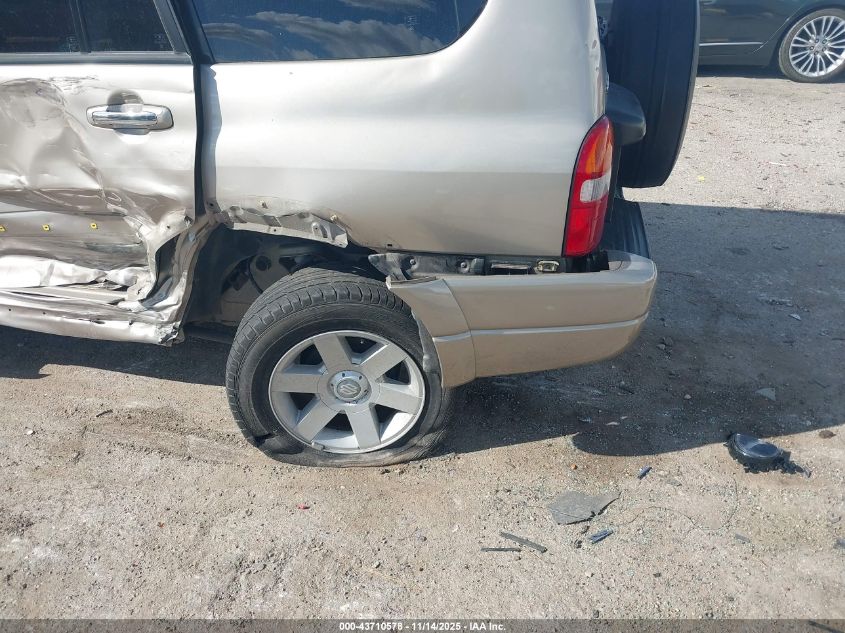 2003 Suzuki Xl-7 Ltd/Touring VIN: JS3TX92V934102093 Lot: 43710578