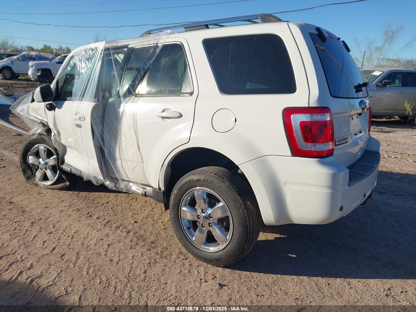 Vin: 1fmcu0eg8bkb73159, lot: 44206027, ford escape limited 20113