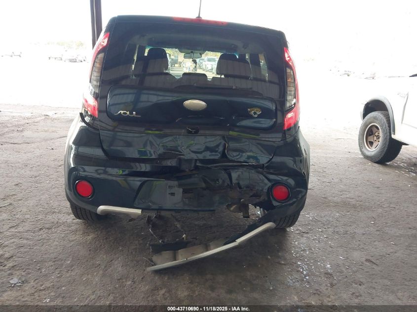 2018 Kia Soul + VIN: KNDJP3A5XJ7568955 Lot: 43710690