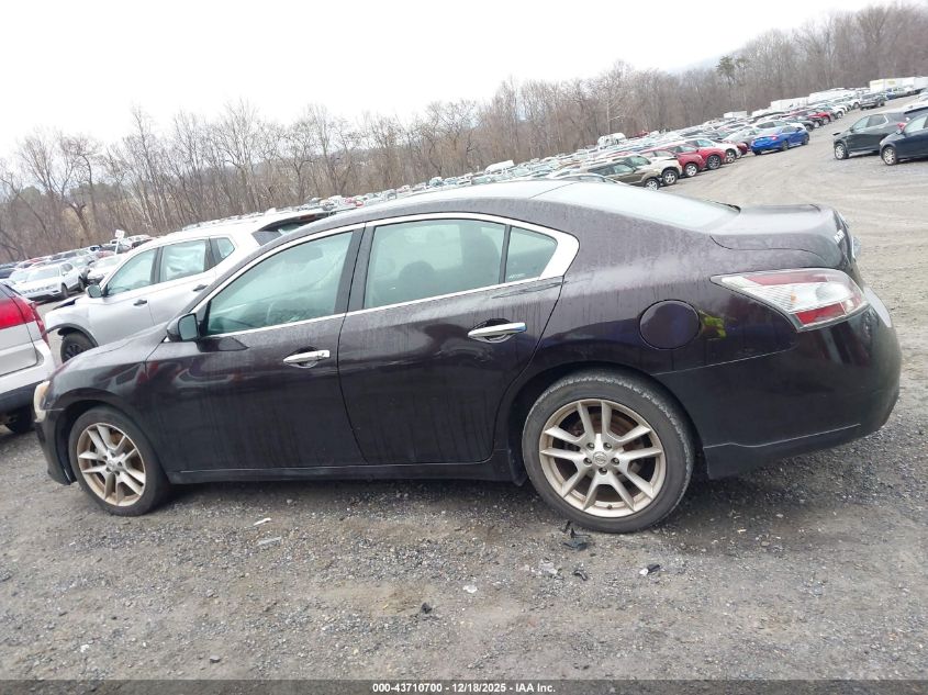2012 Nissan Maxima 3.5 S VIN: 1N4AA5AP1CC857933 Lot: 43710700