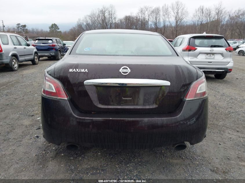 2012 Nissan Maxima 3.5 S VIN: 1N4AA5AP1CC857933 Lot: 43710700