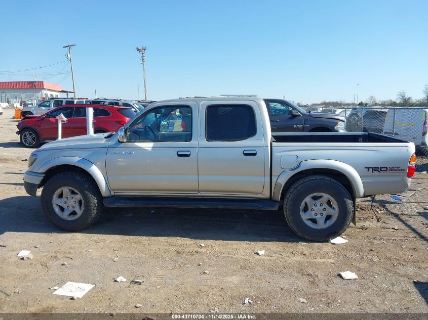 2003 Toyota Tacoma Prerunner V6 VIN: 5TEGN92N83Z206779 Lot: 43710704