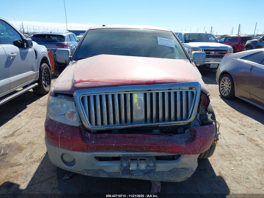 2007 Ford F-150 Lariat/Xlt VIN: 1FTPW12V37FA94085 Lot: 43710713