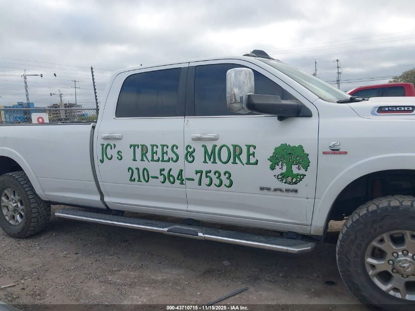 2019 Ram 3500 Laramie 4X4 8' Box VIN: 3C63R3JL7KG620265 Lot: 43710715