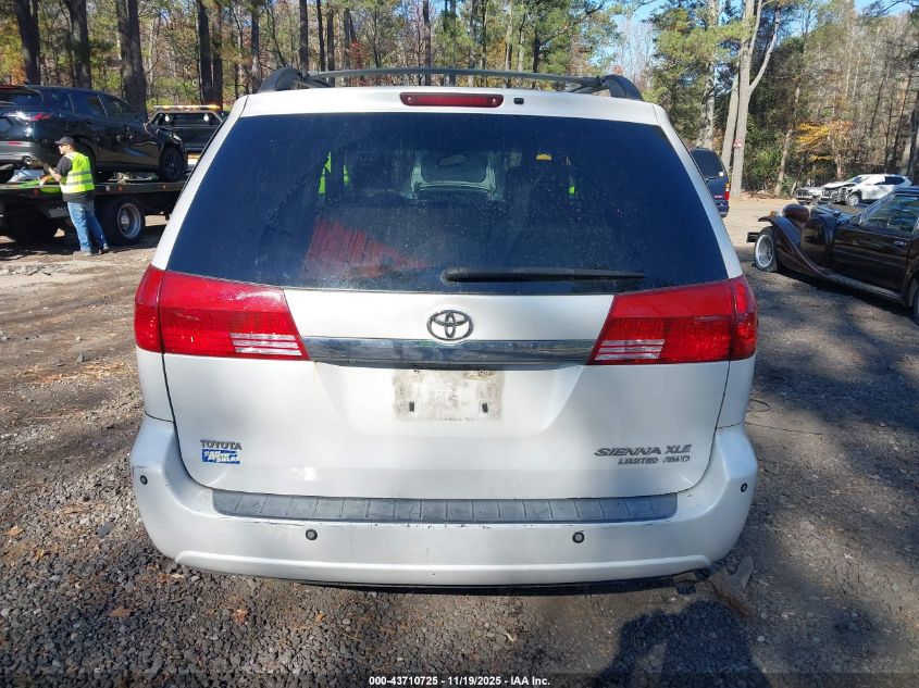 2005 Toyota Sienna Xle Limited VIN: 5TDBA22C55S034495 Lot: 43710725