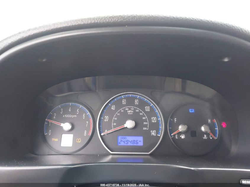 2008 Hyundai Santa Fe Gls VIN: 5NMSG13D98H157756 Lot: 43710736