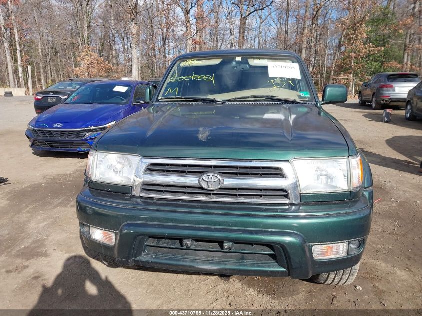 1999 Toyota 4Runner Limited V6 VIN: JT3HN87R6X9026555 Lot: 43710765