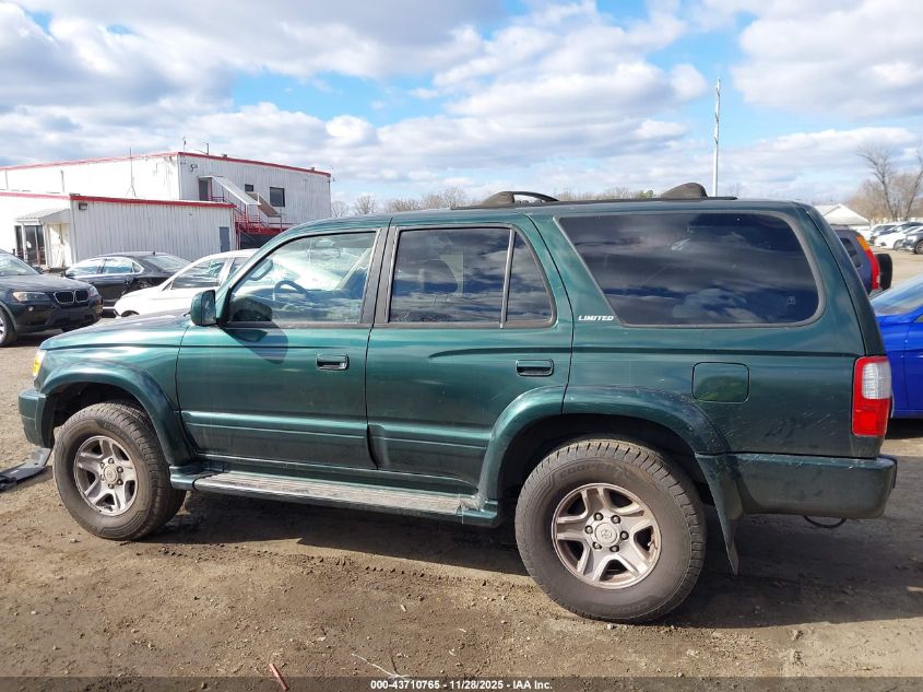 1999 Toyota 4Runner Limited V6 VIN: JT3HN87R6X9026555 Lot: 43710765