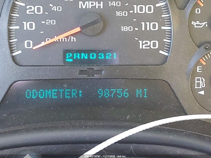 2005 Chevrolet Trailblazer Lt VIN: 1GNDT13S252383633 Lot: 43710767