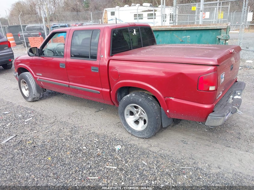 1GCDT13W72K191888 2002 CHEVROLET S-10 PICKUP photo no. 3