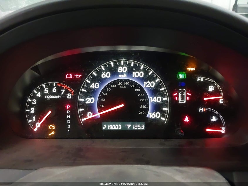 5FNRL3H51AB048772 2010 HONDA ODYSSEY photo no. 7