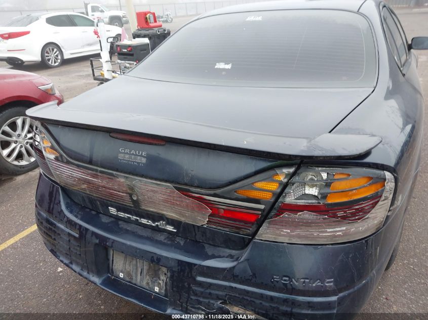 2002 Pontiac Bonneville Se VIN: 1G2HX54K924144749 Lot: 43710798