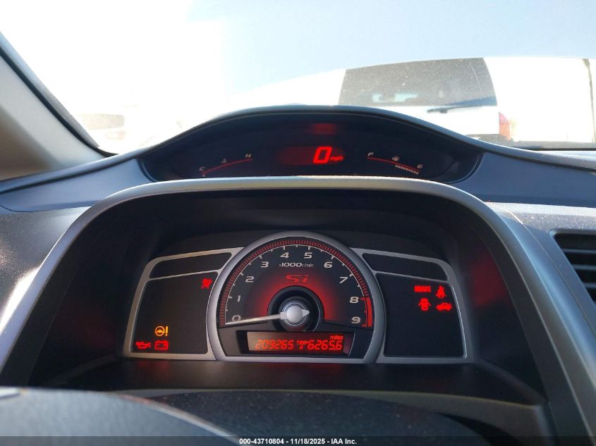 2007 Honda Civic Si VIN: 2HGFA55567H704140 Lot: 43710804