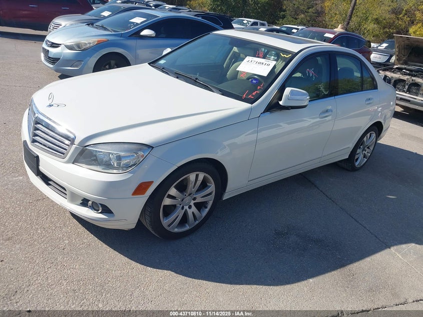 WDDGF54X29F217051 2009 MERCEDES-BENZ C-KLASSE photo no. 2