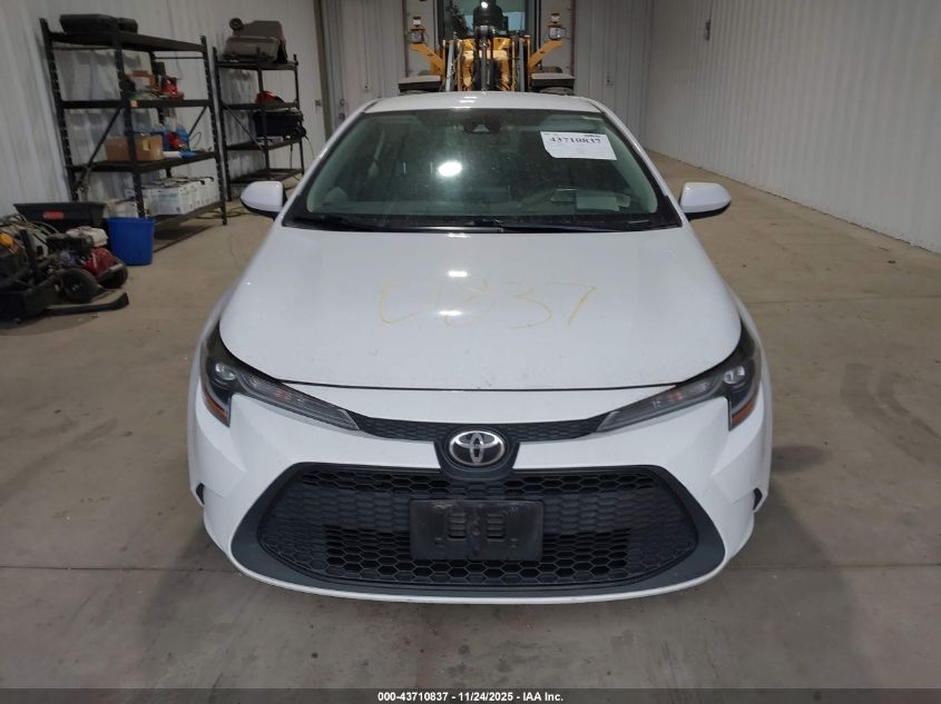 2020 Toyota Corolla Le VIN: 5YFEPRAE5LP039483 Lot: 43710837