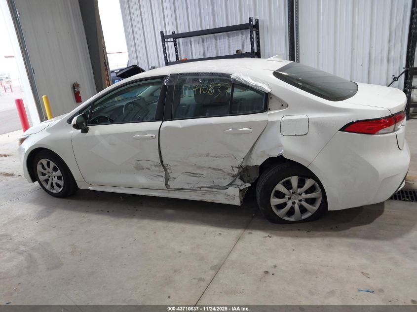 2020 Toyota Corolla Le VIN: 5YFEPRAE5LP039483 Lot: 43710837