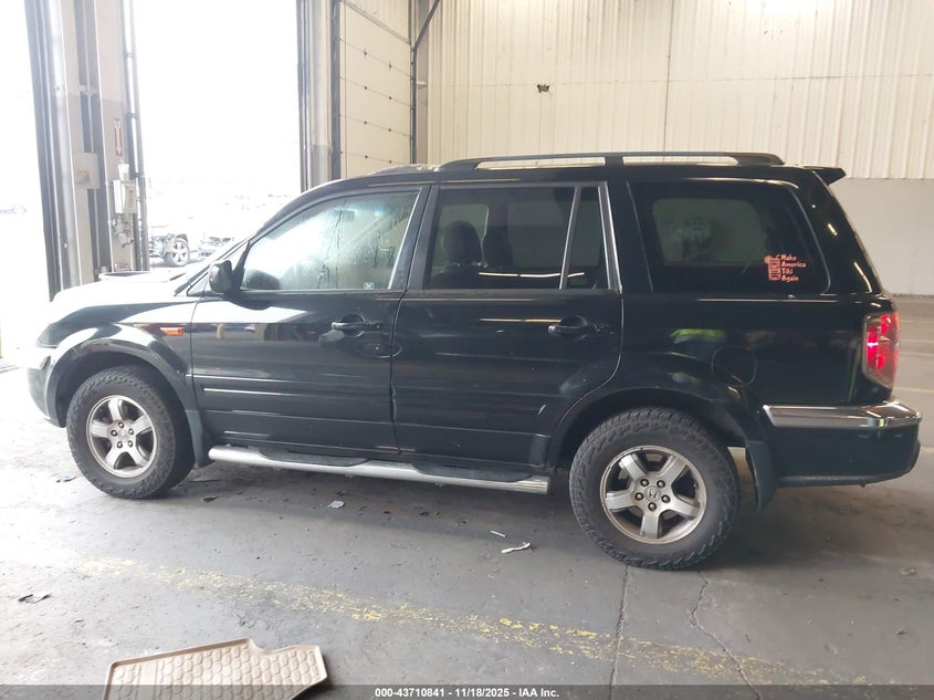 2007 Honda Pilot Ex-L VIN: 2HKYF18507H511048 Lot: 43710841