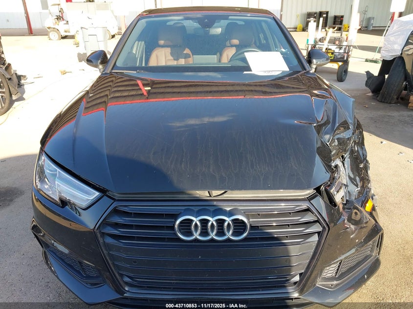 2019 Audi A4 40 Premium/40 Titanium Premium VIN: WAUGMAF40KN013692 Lot: 43710853