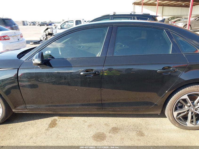 2019 Audi A4 40 Premium/40 Titanium Premium VIN: WAUGMAF40KN013692 Lot: 43710853