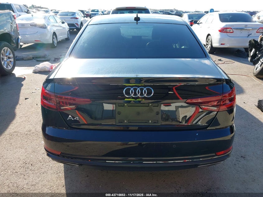 2019 Audi A4 40 Premium/40 Titanium Premium VIN: WAUGMAF40KN013692 Lot: 43710853