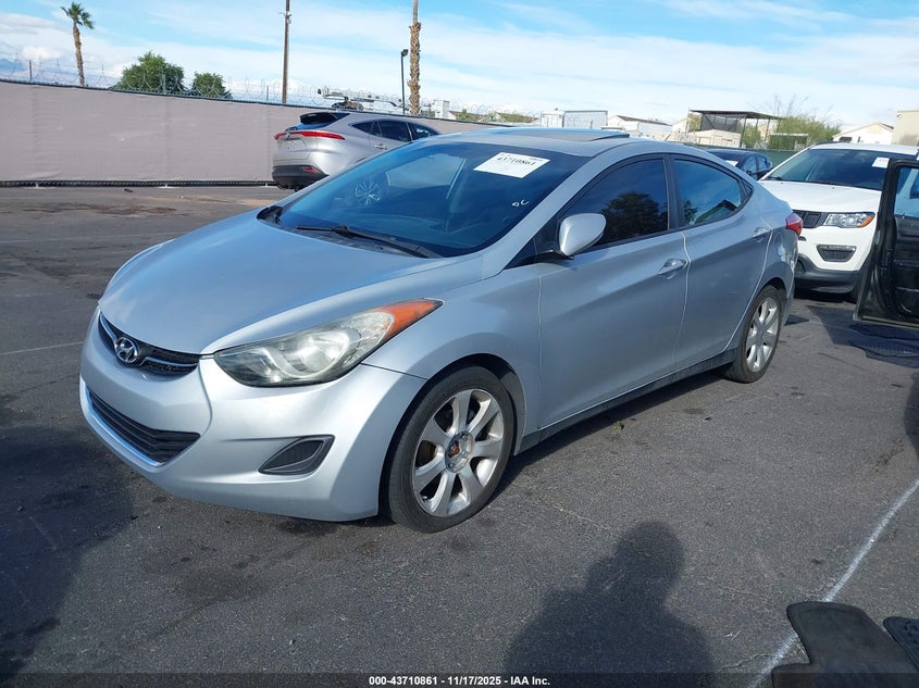 5NPDH4AEXBH018510 2011 HYUNDAI ELANTRA photo no. 2