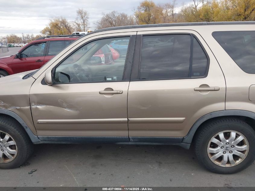 2006 Honda Cr-V Se VIN: JHLRD78916C034482 Lot: 43710884