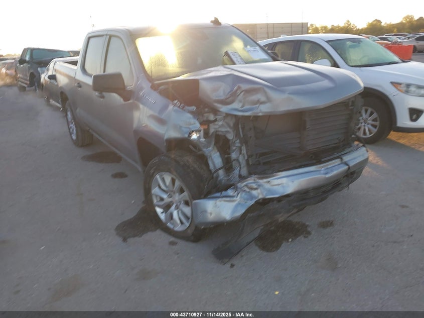 2024 CHEVROLET SILVERADO 1500 2WD  SHORT BED CUSTOM - 3GCPABEK4RG103545