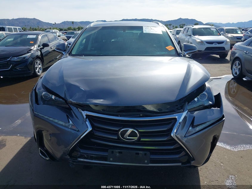 2016 Lexus Nx 200T VIN: JTJBARBZ4G2094787 Lot: 43711005