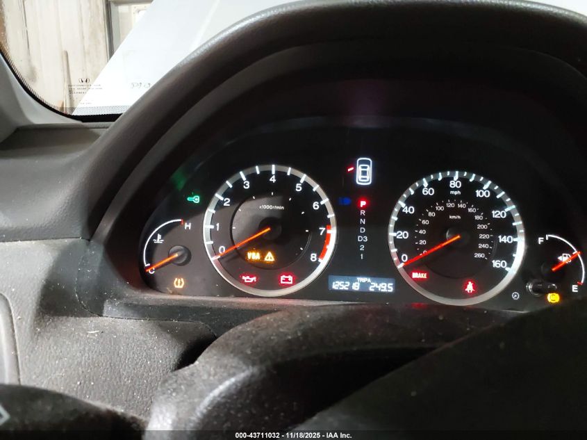 2009 Honda Accord 2.4 Lx-P VIN: 1HGCP264X9A097330 Lot: 43711032