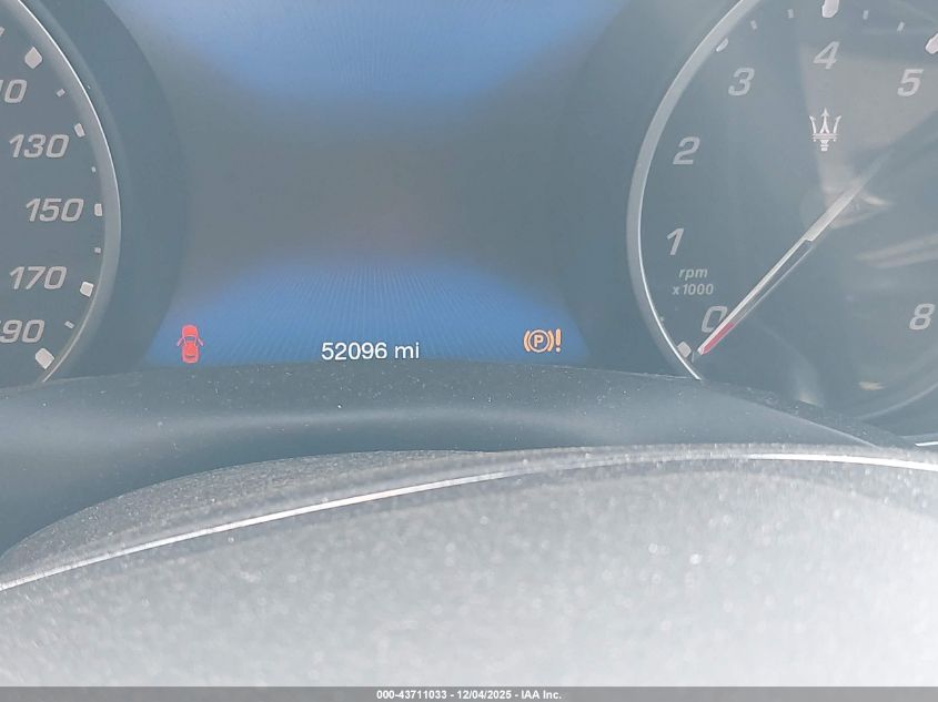 2019 Maserati Levante VIN: ZN661XUA3KX308307 Lot: 43711033