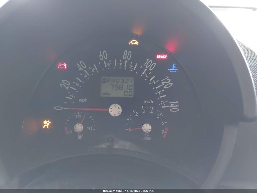 2001 Volkswagen New Beetle Gls VIN: 3VWCK21C41M458356 Lot: 43711068