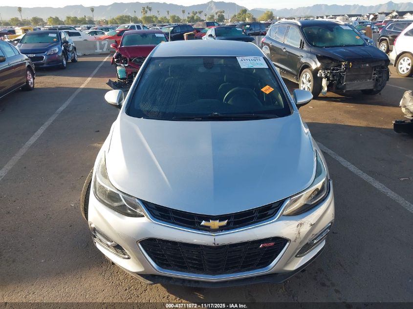 2018 Chevrolet Cruze Lt Auto VIN: 1G1BE5SM1J7210972 Lot: 43711072