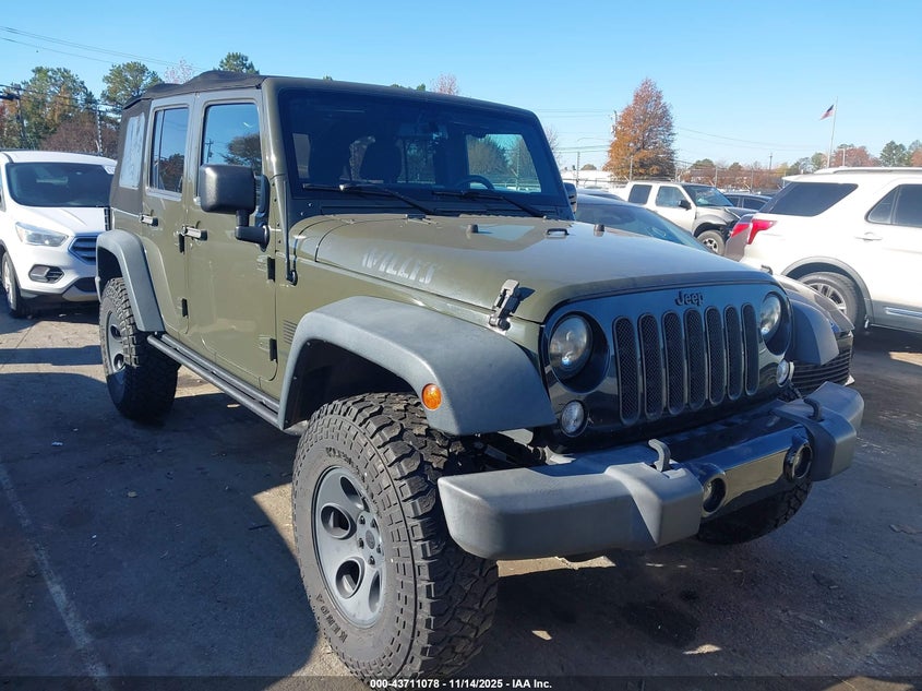 2015 JEEP WRANGLER UNLIMITED WILLYS WHEELER - 1C4BJWDG8FL569380